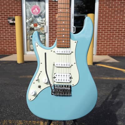 IBANEZ AZES40L PRB Purist Blue Left Handed 6-String Electric Guitar image 1