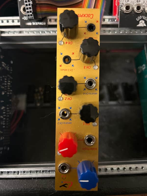 Endorphin.es Cockpit Eurorack Synth Module 2019 - 2021 - Gold image 1