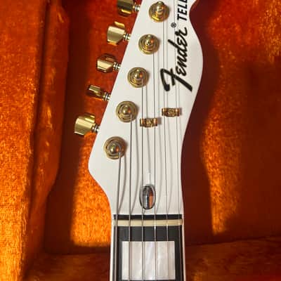 Fender Telecaster Thinline Super Deluxe 2012 - 2016 - Olympic White image 4