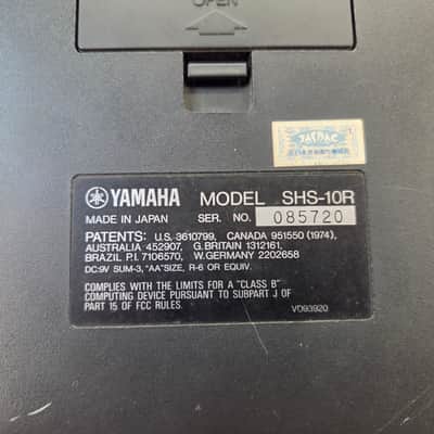 Yamaha SHS-10R Keytar 1987 - Red image 10