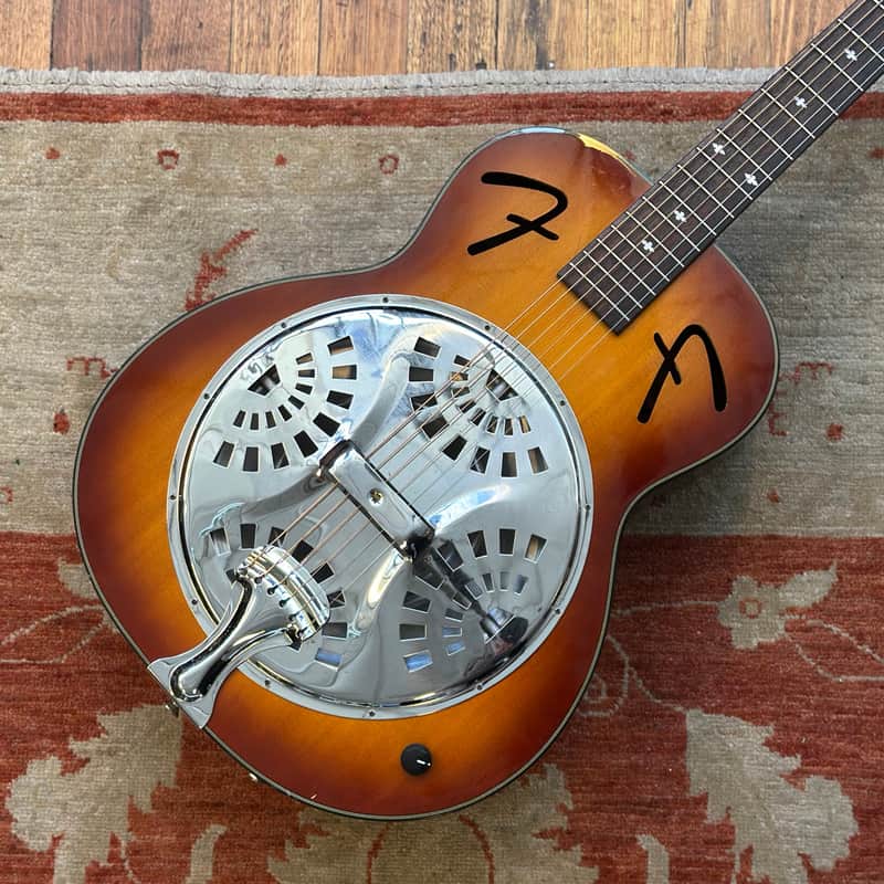 Fender FR-50 Resonator Acoustic Guitar Sunburst | Reverb Australia