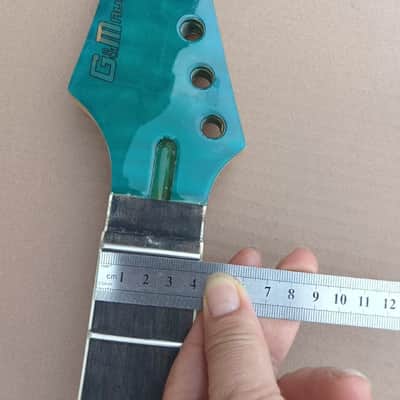 Guitar Neck with Ebony Fingerboard -24 Frets image 1