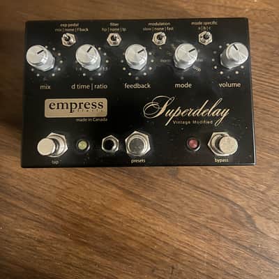 Empress Vintage Modified Superdelay Pedal | Reverb