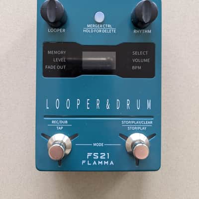 Flamma FS21 Looper & Drum 2021 - Present - Teal image 1