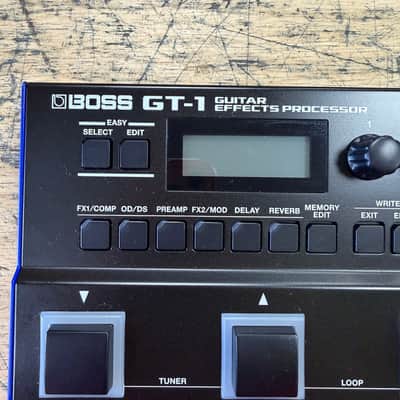 Boss GT-1 Guitar Effects Processor 2016 - Present - Black image 3