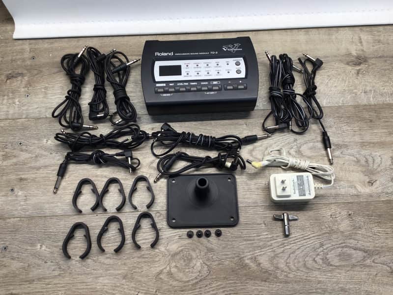 Roland TD-3 Drum Sound Module w/ Full Set of Cables & More image 1
