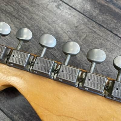 Vintage 1961 Fender Slab Board Brazilian Rosewood Stratocaster Neck image 6