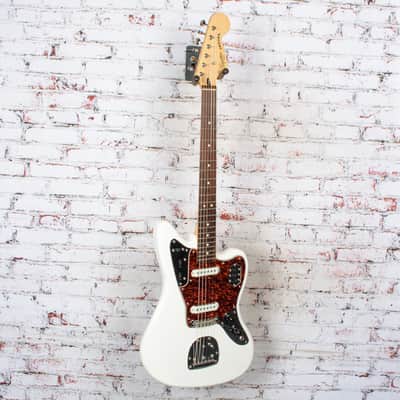Squier - Vintage Modified Jaguar Electric Guitar Olympic White - USED image 9