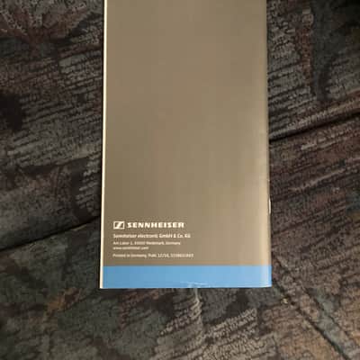 NO MICROPHONE! Sennheiser e 602-II Original Owners Manual / User Manual image 2
