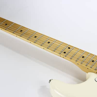 2012 Fender Made in Mexico Stratocaster Olympic White MIM -- Mexican Strat, Maple Neck, Hardshell Case! Bild 13
