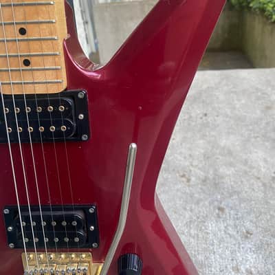 Aria II Delux Custom Explorer 1980s - Burgundy image 8