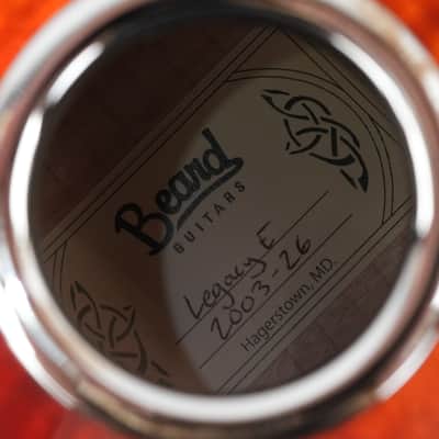 Beard Legacy E  Squareneck Curly Maple image 12