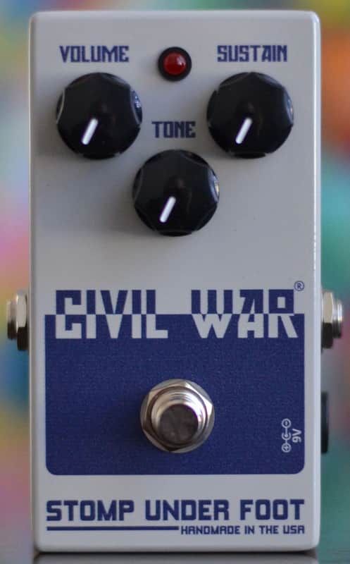 Stomp Under Foot Civil War Muff Fuzz Pedal | Reverb