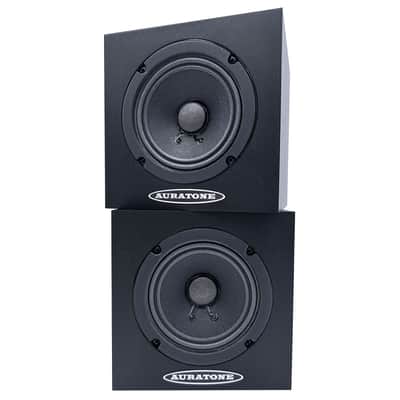 Auratone 5C Active 50-Watt 4.5" Super Sound Cube Studio Monitor - Pair, Black image 4