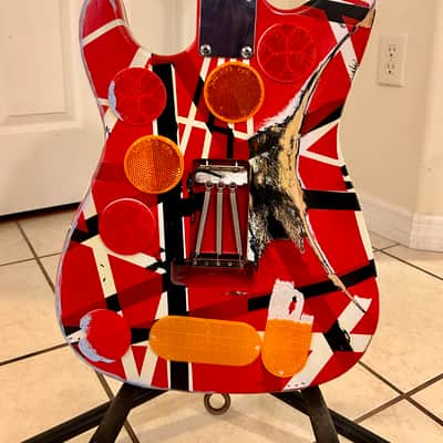 Eddie Van Halen Tribute Guitar Build, Frankenstein, Frankenstrat, EVH image 4