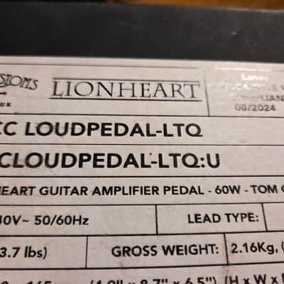 Laney Lionheart loudpedal Tom Quayle signature image 5