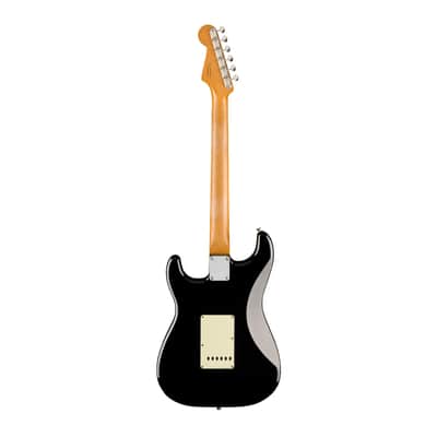 Fender Vintera II Road Worn '60s Stratocaster Electric Guitar with Maple Fingerboard and Vintage-Style Mid-’60s Pickups (Black) image 2