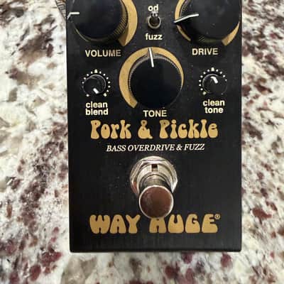 Way Huge WM91 Smalls Pork & Pickle Bass Overdrive & Fuzz | Reverb