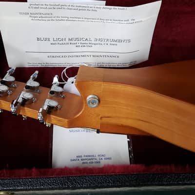 Blue Lion BD - Bass Dulcimer Cedar / Walnut image 6