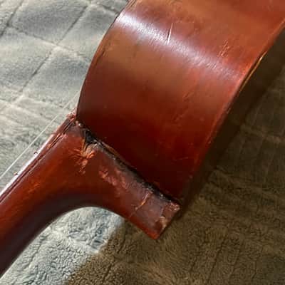 Harmony handmade vintage antique used ukulele Uke 1950's / 1960's - mahogany image 11