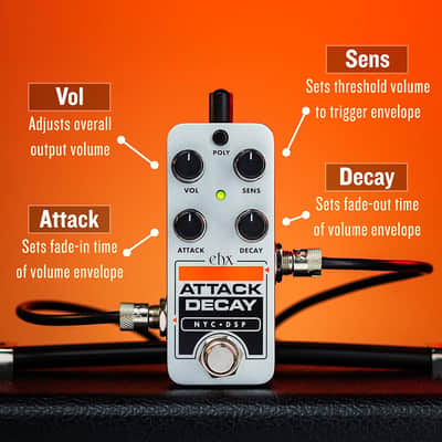 Electro-Harmonix Pico Attack Decay Tape Reverse Simulator Pedal image 8