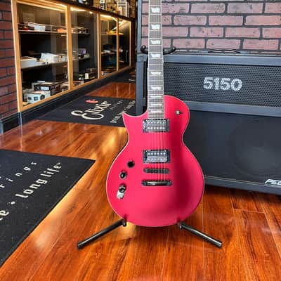 ESP LTD EC-256 Left-Handed 2024 - Present - Candy Apple Red Satin image 2