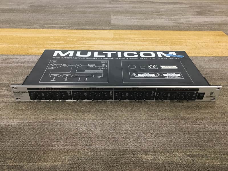 Behringer Multicom MDX2400 Audio Interactive Quad Dynamics Processor image 1
