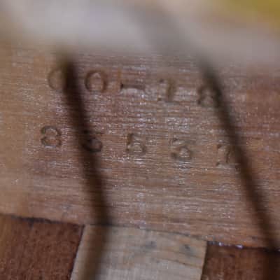 1943 Martin 00-18 Flat Top Natural "War Time Era" w/SSC image 20