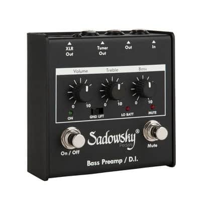 Bass Direct Kit - Sadowsky SBP-1 v2 Outboard Bass Preamp / DI + Rockboard Flat XLR Cable 20ft image 3