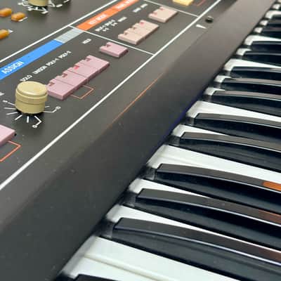 Roland Jupiter 6 61-Key Synthesizer 1983 - 1985 - Black image 2