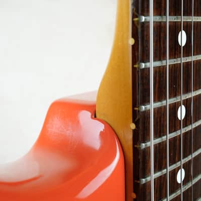Squier SST JV Stratocaster MIJ 1983 Fiesta Red Vintage Fender Japan Fujigen w/ Bag image 15