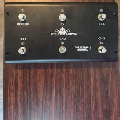 MESA/Boogie Triple Crown TC-50 and TC-100 6-Button Footswitch, FC.TC image 1
