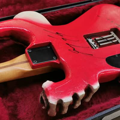 J. Frog Skull & Bones George Lynch Prototype #1 from 1985 Blood Bones image 14