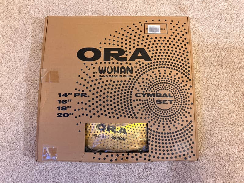 Wuhan ORA Series Box Set 14/16/18/20" Cymbal Pack 2020 - Present - Traditional image 1