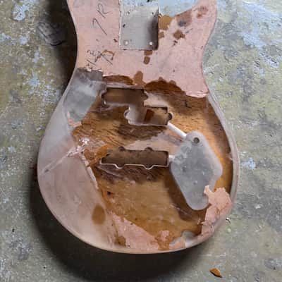 Acrylic Materiel 4 String Electric Bass Body DIY Project