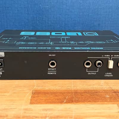Boss RGE-10 Micro Rack Series Graphic Equalizer - Black image 4