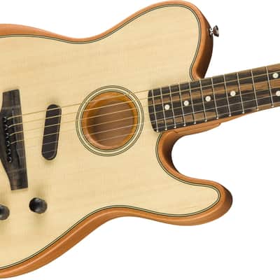 FENDER - American Acoustasonic Telecaster Ebony Fingerboard Natural - 0972013221 image 5