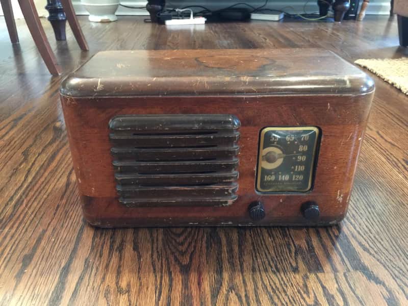 Vintage 1939 RCA 46X3 Superheterodyne Tube Radio image 1