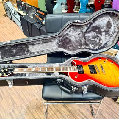 🔥GIBSON PICKUPS🔥 Epiphone Prophecy Les Paul Custom Plus GX~ Cherry Sunburst! Bild 2
