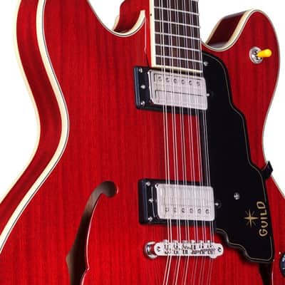 Guild Newark St. Collection Starfire IV ST-12 - 2022 Cherry Red image 4