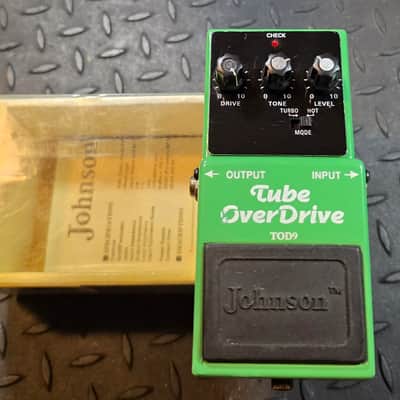 Johnson TOD9 Tube Dual Overdrive Pedal TOD-9 Boost Turbo Hot Modes