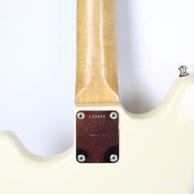 1964 Vintage Fender Duo-Sonic Professionally Refinished White Brazilian Rosewood ~CELAN~ +OHSC USA 1960's Pre-CBS L-Series image 11