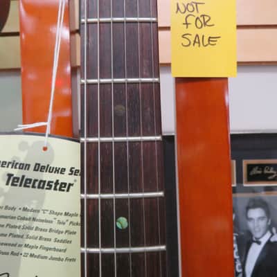 2008 Fender American Deluxe Telecaster with Rosewood Fretboard - Aged Cherry Burst image 11
