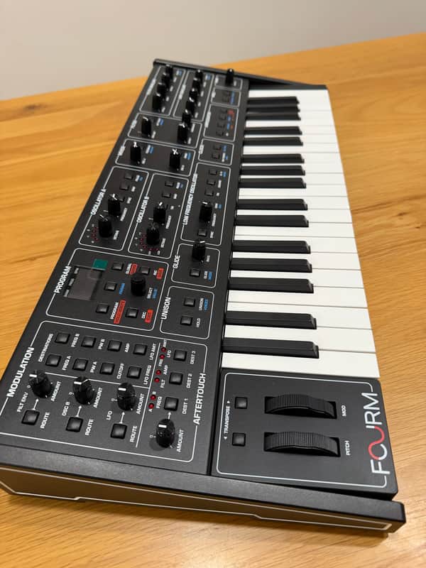 Sequential Fourm 37-Key 4-Voice Polyphonic Synthesizer 2025 - Present - Black image 1