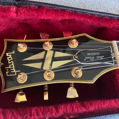 Gibson Les Paul Custom 1985 - Ebony Tim Shaw PAFs image 6