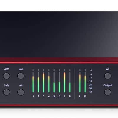 Focusrite SCARLETT 18I20 4G 4th Gen 24-bit 192 kHz Audio Recording Interface image 3