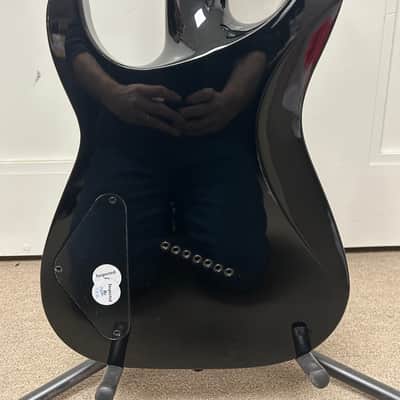 Jackson X Series SLATX7Q MS Soloist Archtop 7 String Multiscale Electric Guitar - Transparent Blue Burst image 4