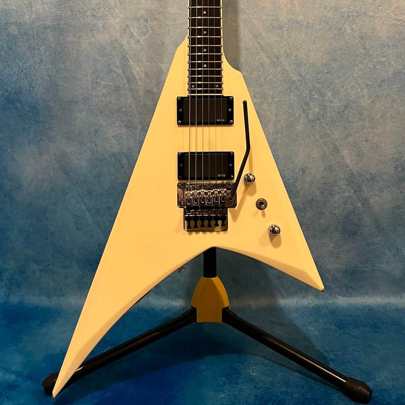 Edwards ESP E-RV 148 Flying V 2000s White Made in Japan image 1