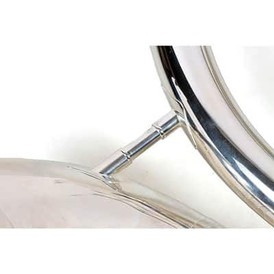 Yamaha YSH-411 Series Brass BBb Sousaphone Regular Ysh411S Silver- Instrument Only image 4