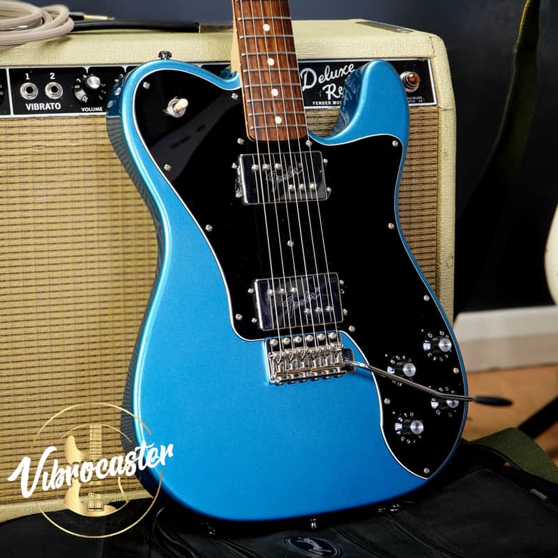 Fender MIJ '70s Telecaster Deluxe with Tremolo 2021 - Lake Placid Blue